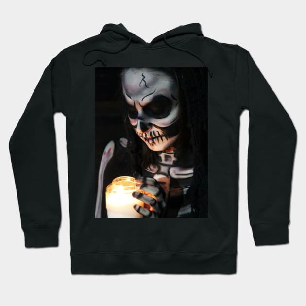 Bella Morte Candle Hoodie by gracegallows